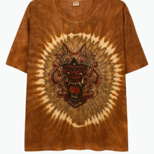 Authentic Balinese Barong Shirt – Brown